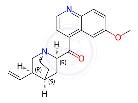 Chemical structure of Quinidine Sulfate Impurity 5