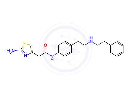 Chemical structure of Mirabegron Impurity 11