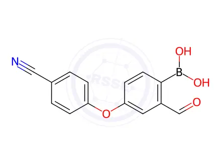 Chemical structure of Crisaborole Impurity 127