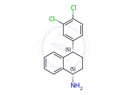 Chemical structure of Sertraline Hydrochloride Impurity 30 Monomer