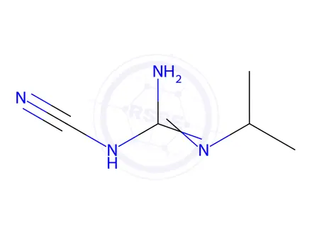 Chemical structure of Proguanil Hydrochloride EP Impurity A (Free Base)