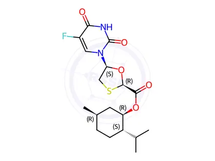 Chemical structure of Emtricitabine Impurity 21