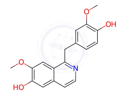 Chemical structure of Papaverine Hydrochloride Impurity 56 Monomer