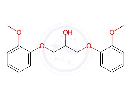 Chemical structure of Guaifenesin EP Impurity D