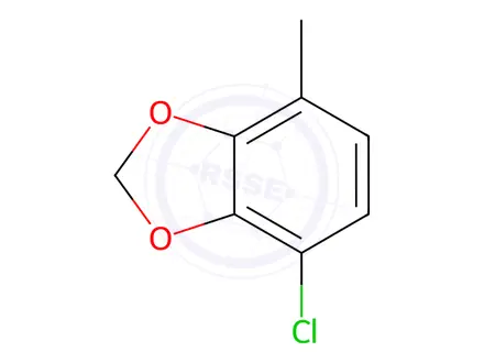 Chemical structure of 4-Chloro-7-methyl-1,3-benzodioxole