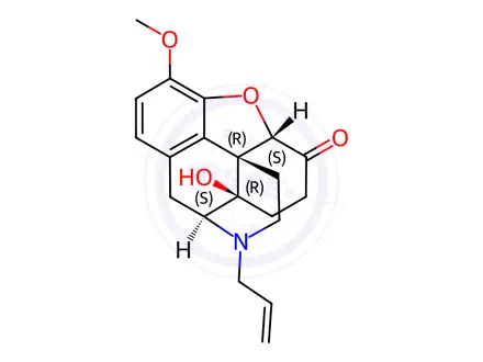 Chemical structure of Naloxone Hydrochloride Impurity 25