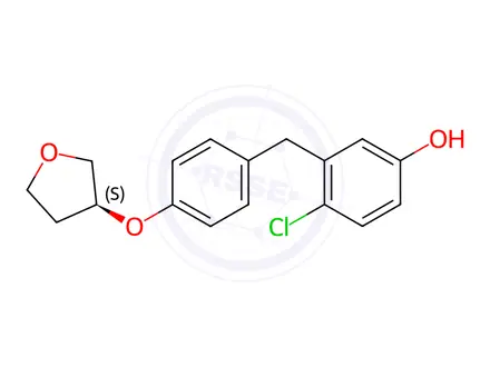 Chemical structure of Empagliflozin Impurity 40