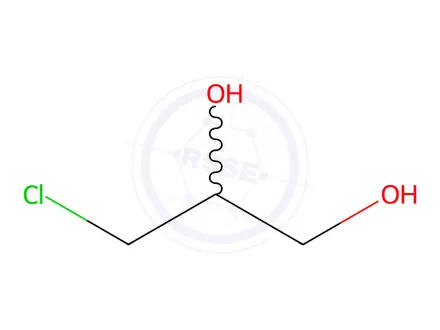 Chemical structure of Guaifenesin Impurity 8