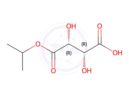 Chemical structure of Tartaric Acid Isopropyl Ester