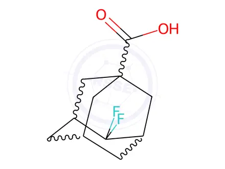 Chemical structure of Adamantane Impurity 43