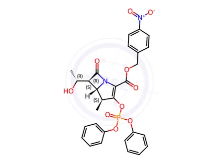 Chemical structure of Meropenem Impurity 17