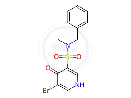Chemical structure of N-Benzyl-5-bromo-4-hydroxy-N-methylpyridine-3-sulfonamide