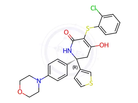 Chemical structure of GNE140