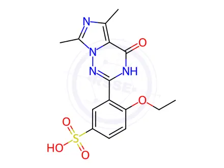 Chemical structure of Vardenafil Impurity 73