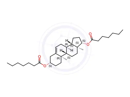 Chemical structure of Testosterone Enantate EP Impurity H