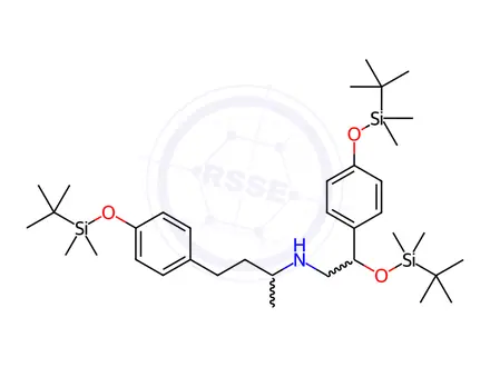 Chemical structure of Ractopamine Impurity 10