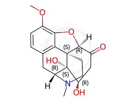 Chemical structure of Oxycodone Hydrochloride Impurity 27