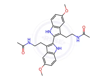 Chemical structure of Melatonin Impurity 7