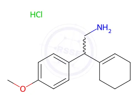 Chemical structure of Venlafaxine Impurity 3 Hydrochloride