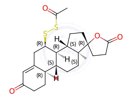 Chemical structure of Spironolactone EP Impurity D