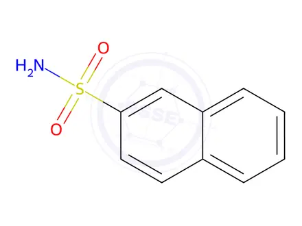Chemical structure of Naphthalene-2-Sulfonamide