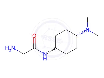 Chemical structure of 2-Amino-N-(4-(dimethylamino)cyclohexyl)acetamide