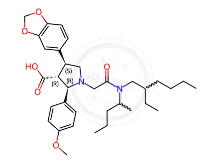 Chemical structure of Atrasentan Hydrochloride Impurity 42