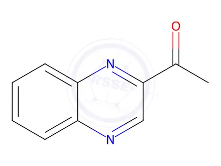 Chemical structure of 2-Acetylquinoxaline