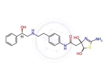 Chemical structure of Mirabegron Impurity 77
