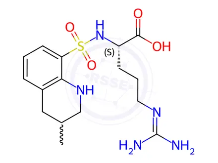 Chemical structure of Argatroban Impurity 30
