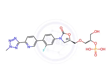 Chemical structure of Tedizolid Phosphate Impurity 75