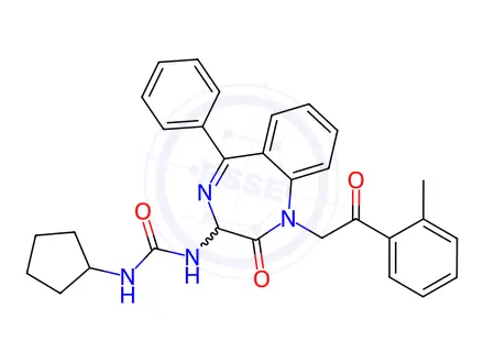 Chemical structure of YM 022 Impurity 55