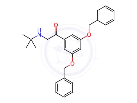 Chemical structure of Terbutaline Impurity 8