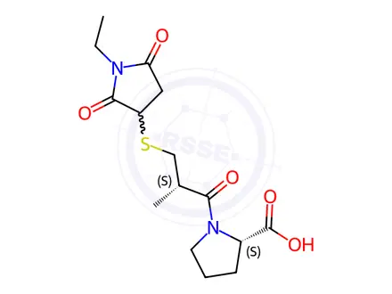Chemical structure of Captopril Impurity 24