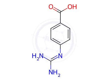 Chemical structure of Nafamostat Impurity 15(Mesylate)