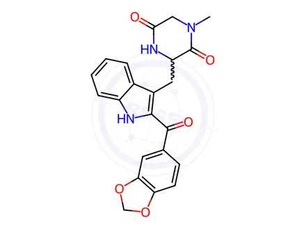 Chemical structure of Tadalafil Impurity 111
