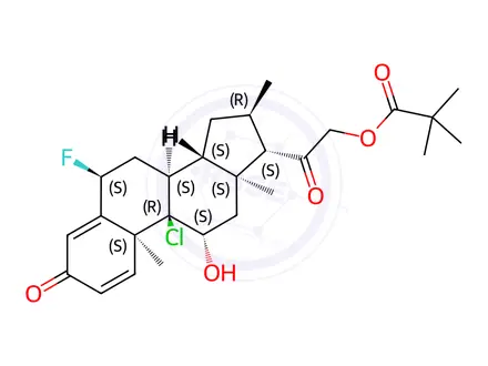 Chemical structure of Difluocortolone Impurity 7