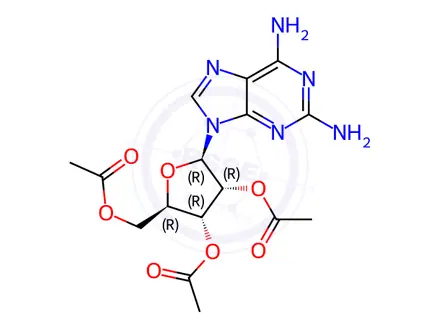 Chemical structure of Adenosine Impurity 12