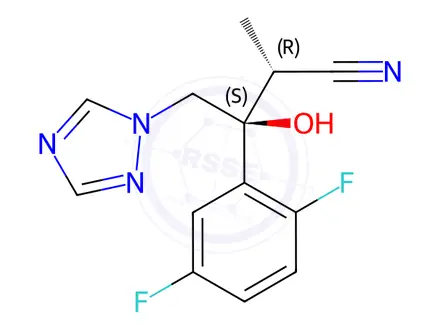 Chemical structure of Isavuconazole Impurity 69