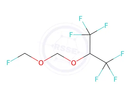 Chemical structure of Sevoflurane Impurity 45