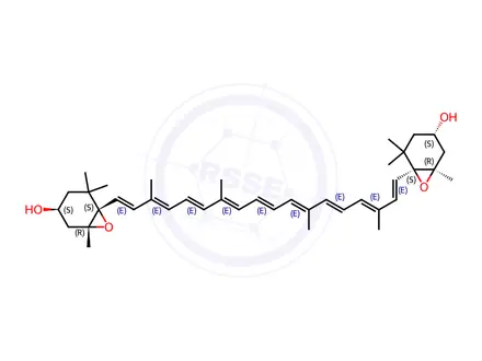 Chemical structure of Zeaxanthin Impurity 19