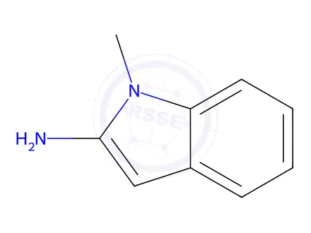 Chemical structure of 1-METHYL-2-AMINOINDOL