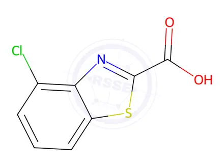 Chemical structure of 4-Chlorobenzo[d]thiazole-2-carboxylic acid
