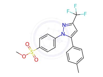 Chemical structure of Celecoxib Impurity 22