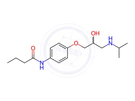 Chemical structure of Acebutolol EP Impurity E