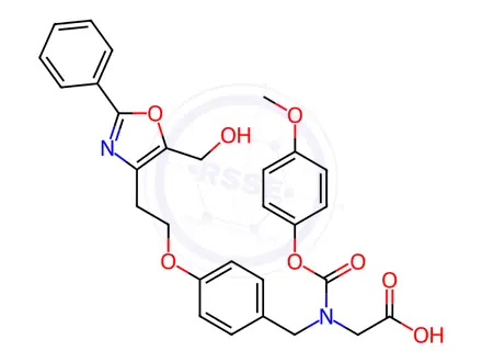 Chemical structure of Muraglitazar Impurity 6