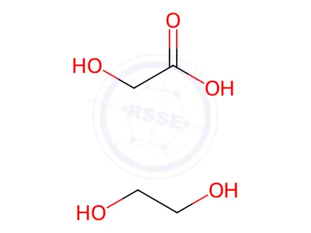 Chemical structure of poly(ethylene glycol) bis(carboxymethyl) ether