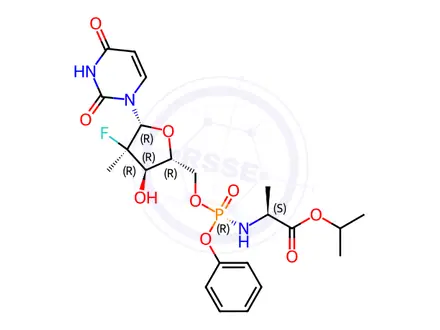 Chemical structure of Sofosbuvir Impurity 25