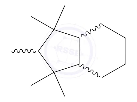 Chemical structure of octahydro-1,1,2,3,3-pentamethyl-1H-indene