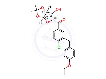 Chemical structure of Sotagliflozin Impurity 7